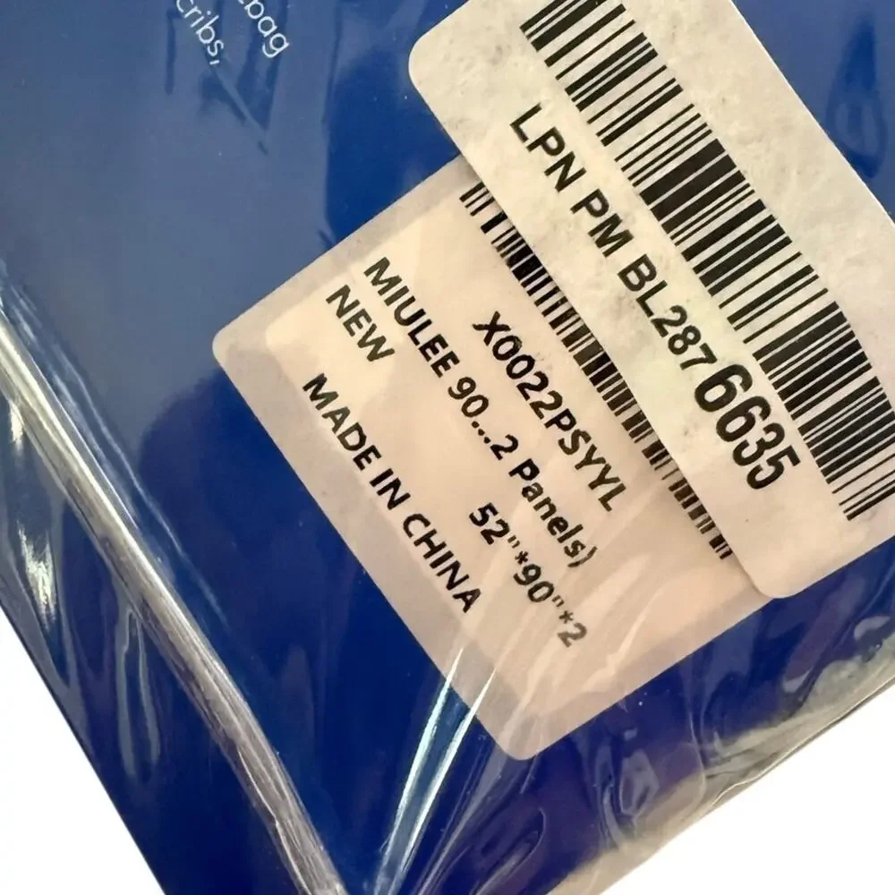 Miulee Dusty Blue Blackout Curtains NEW